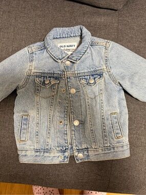 Old Navy Light Wash Kids Denim Jacket